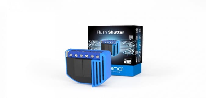 Встраиваемый Z-Wave шаттер для управления эл. двигателями переменного тока &nbsp;